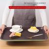Non-slip Rectangular Plastic Serving Tray