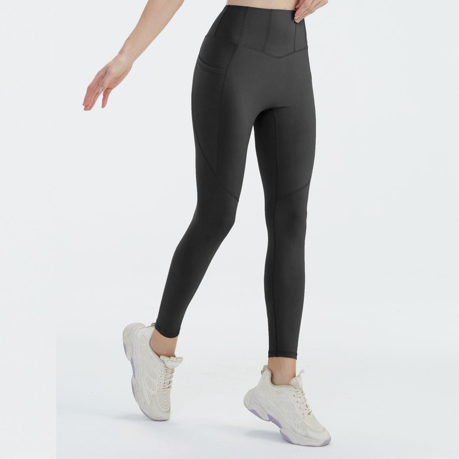 

Женские брюки летние свободные штаны для йоги удобные тренировочные штаны XL чёрный