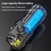 Three Eyed Mini Flashlight Rechargeable Led Flashlight New Thumb Flashlight