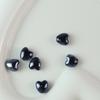 10pcs 12mm Heart Shape Shiny Glossy Ceramic Beads Porcelain Loose Spacer Beads  for Jewelry Making DIY Bracelet Necklace Crafts