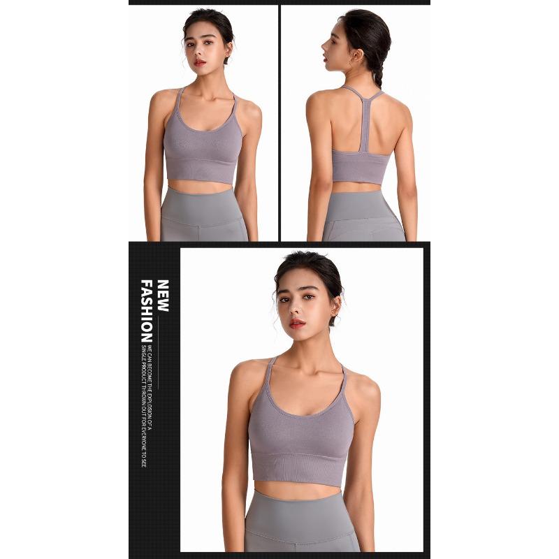Wireless Yoga Sports Bra Shock Absorbing Fitness Underwear For Women Plus Size