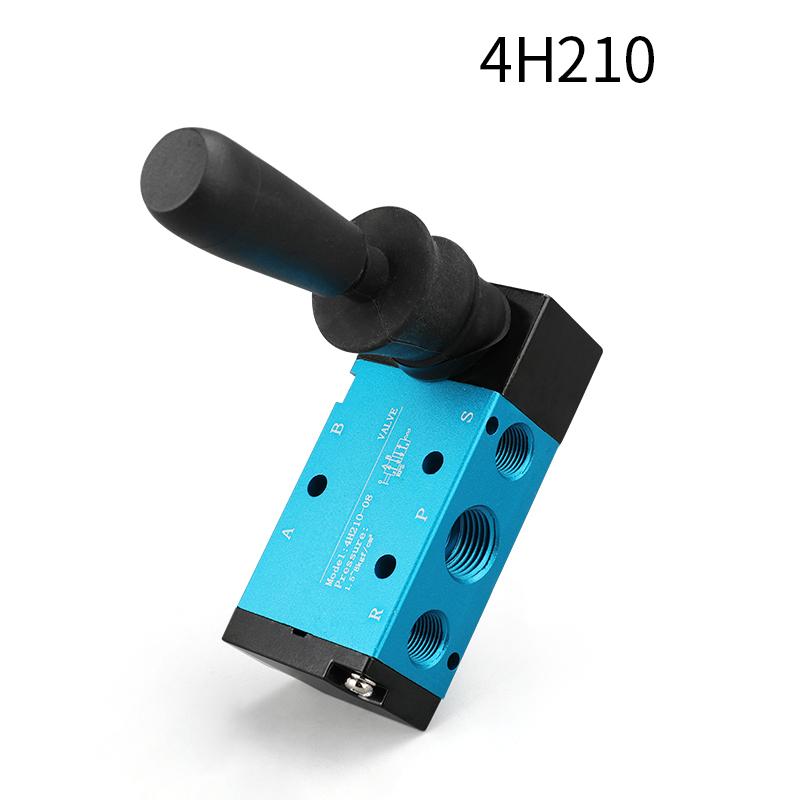 Pneumatic Switch Manual Valve Hand Wrench Valve 4H210 4H310 Hand Wrench Control Pneumatic Control Valve 5/2 Way