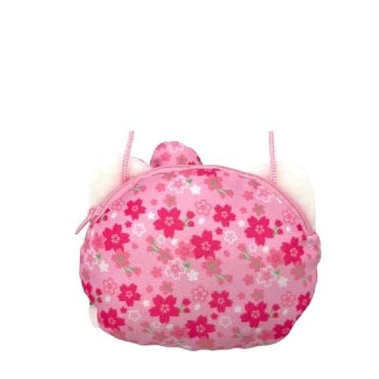 Nakajima Corporation Sakura Kimono Face Pouch Hello Kitty