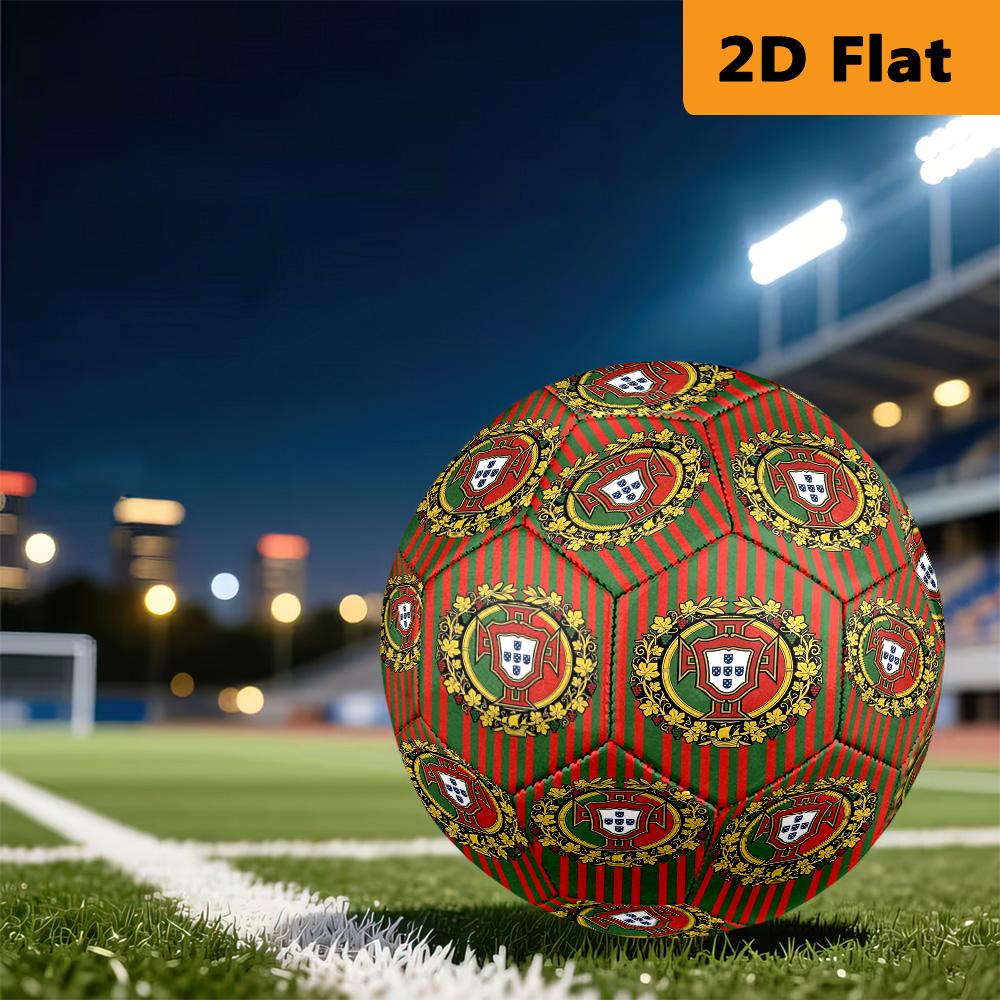 Maritime Heritage Royal Emblem Soccer Ball Suitable for Both Training and Competition Wear-resistant and Slip-resistant High Elasticity