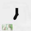 Silk Stockings for Men, Summer Lightweight Style, Mid-calf Length, 10A Size, Antibacterial and Odor-resistant, with Antibacterial Mesh Fabric.