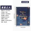 2026 Cross-Border Schedule Notebook Customization High-Value TEMU A5 Hard Shell Spiral Bound Hand-Painted Plan This Coil