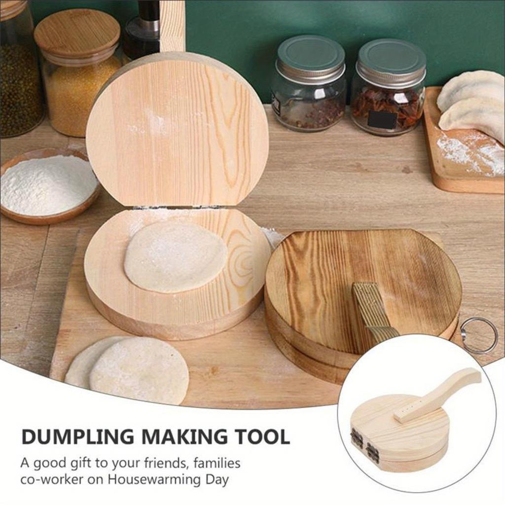 1 Wooden Manual Dough Roller, Kitchen Baking Pastry Machine, Noodle Press Machine, Kitchen Tools