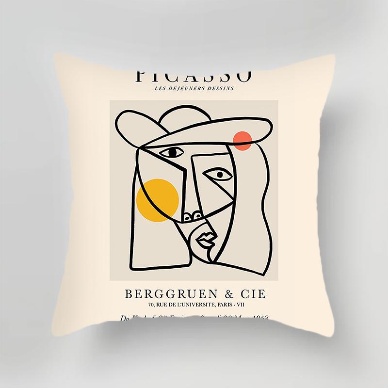 Nordic New Abstract Pillow Cover Geometric Pattern Living Room Sofa Cushion Cover 50x50cm 60x60cm home decor
