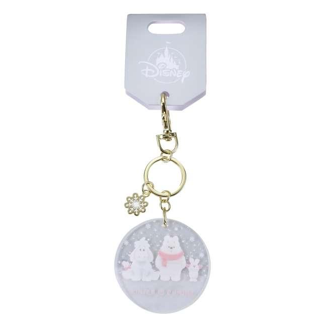 Disney Winnie the Pooh Key Chain ( WHITE POOH ) Japan NEW Disney Store