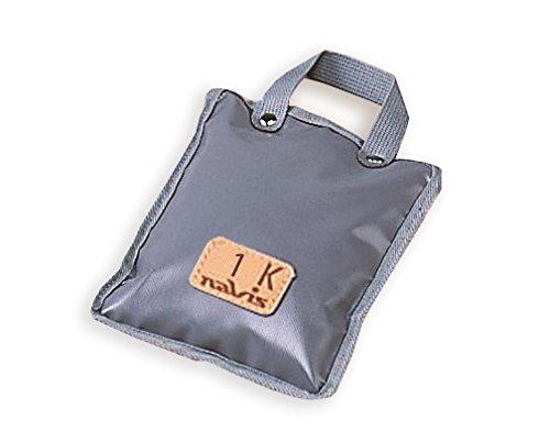 AS ONE Sandbag, Handheld Type, 1kg, 200 x 160 mm, Gray / 0-620-01