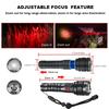 Powerful 9000LM Led Flashlight USB Rechargeable Zoom Tactical Torch Ultra Bright Outdoor Camping Fishing Hunting Emergency Lamp