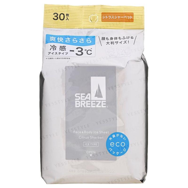 Shiseido Sea Breeze Face & Body Ice Sheet N Citrus Sherbe