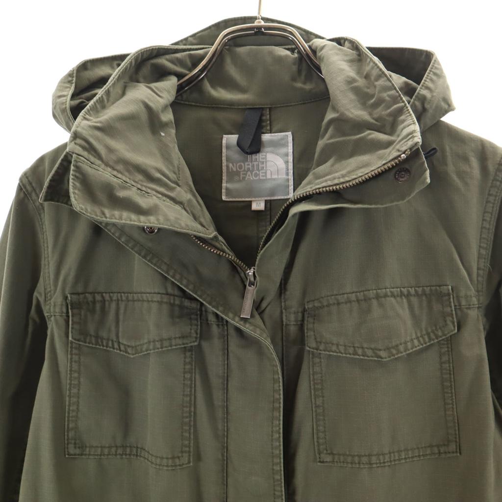 The North Face Military Coat M Khaki NPW16728 Outdoor Women Used