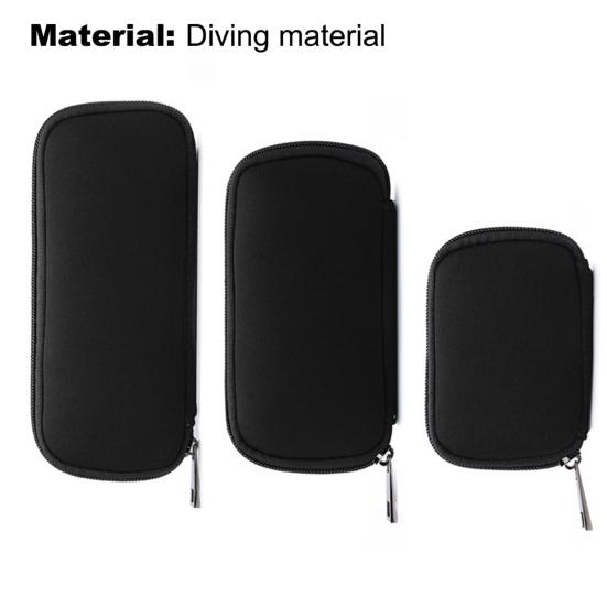 U Disk Storage Bag Multi-purpose Universal Large Space External U Disk Carry Pouch for Outdoor