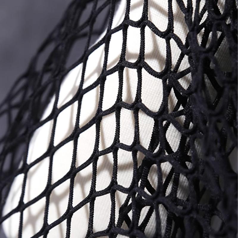 Tessuto a Rete Larga per Pesca 50X150Cm Tessuto a Rete Vuota Elastica Materiale per Abiti Pantaloni Costumi Rete Elastica per Vestiti