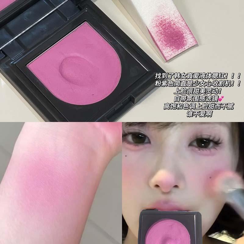 Natural Matte Long Lasting Mousse Cream Blush Brighten Complexion For Face Makeup