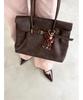 Lily Brown Belted Large Shoulder Bag LWGB254312BRWF
