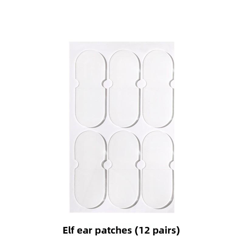 

Elf Ear Stickers, A Magic Tool for Catching The Wind, Standing Ear Stickers, Fixed Stickers To Show Your Face, Small Photo Correction Support Earrings прозрачный