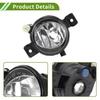 1 Pc Car Left Fog Light Grill for BMW X5 2011-2013 No.63177237433 Clear,Black