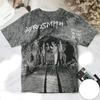 New Hot Vintage Aerosmith Band 3D Printed T-shirt Men Women Fashion Hip Hop Short Sleeve Rock Tops Tees Mens clothing camisetas