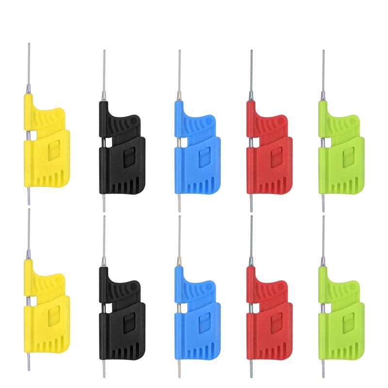 10pcs Mini clip Micro IC clamp 10pcs/set SOP/SOIC/TSSOP/TSOP/SSOP/MSOP/PLCC/QFP /TQFP/LQFP/ SMD IC Chip pin Clip Wholesale price
