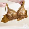 Large Size Lingerie Women's Collection Accessory Breast Anti Sagging Adjustable Bra Thin Bra No Steel Ring Bra