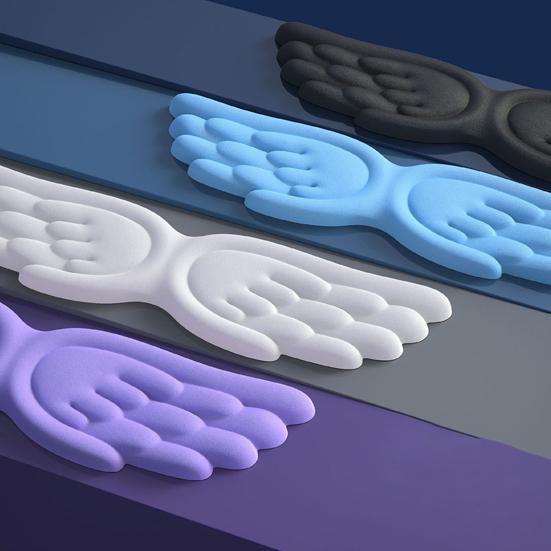 Angel Wing Keyboard Wrist Rest Ergonomic Wrist Support Pad Silicone Mouse Wrist Rest Laptop Wrist Cushion for Office Gaming