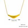 2026 New Triangle Arc Pendant Necklaces Women Snake Chain Geometric Necklaces Minimalist Cool Style Trendy Party Jewelry Gifts