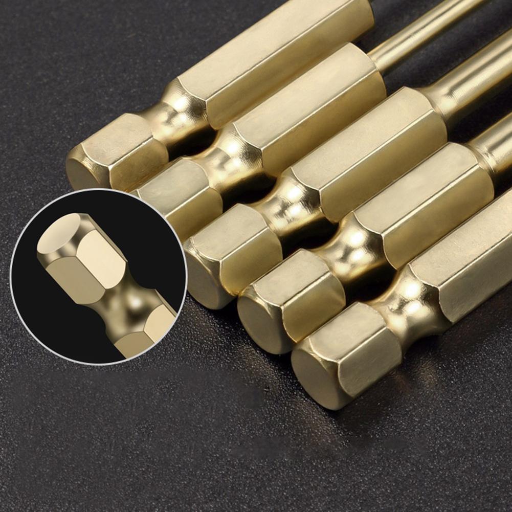 Alloy Steel Screwdriver Bit High Hardness Magnetic
