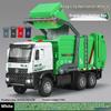 1/35 Urban Sanitation Truck Alloy Car Diecast Metal Model Children's Engineering Vehicle Toys Birthdays Present for Childrens