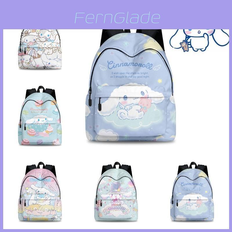 3d New Sanrio Cinnamoroll Backpack Set Stylish And Breathable, 20-35l Capacity