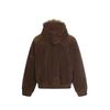 American Style Men's Cotton Coats Hooded Faux Fur Metal Single Breasted Loose Solid Color Male Winter New Jackets CPG4887