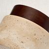 Nordic Wabi-Sabi Yellow Stone Ceiling Light for Hallways & Living Rooms