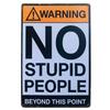 Warning Beware Metal Tin Signs Plaque Wall Decoration Vintage Art Posters Iron Painting for Man Cave Home Cafe Garden Club Bar
