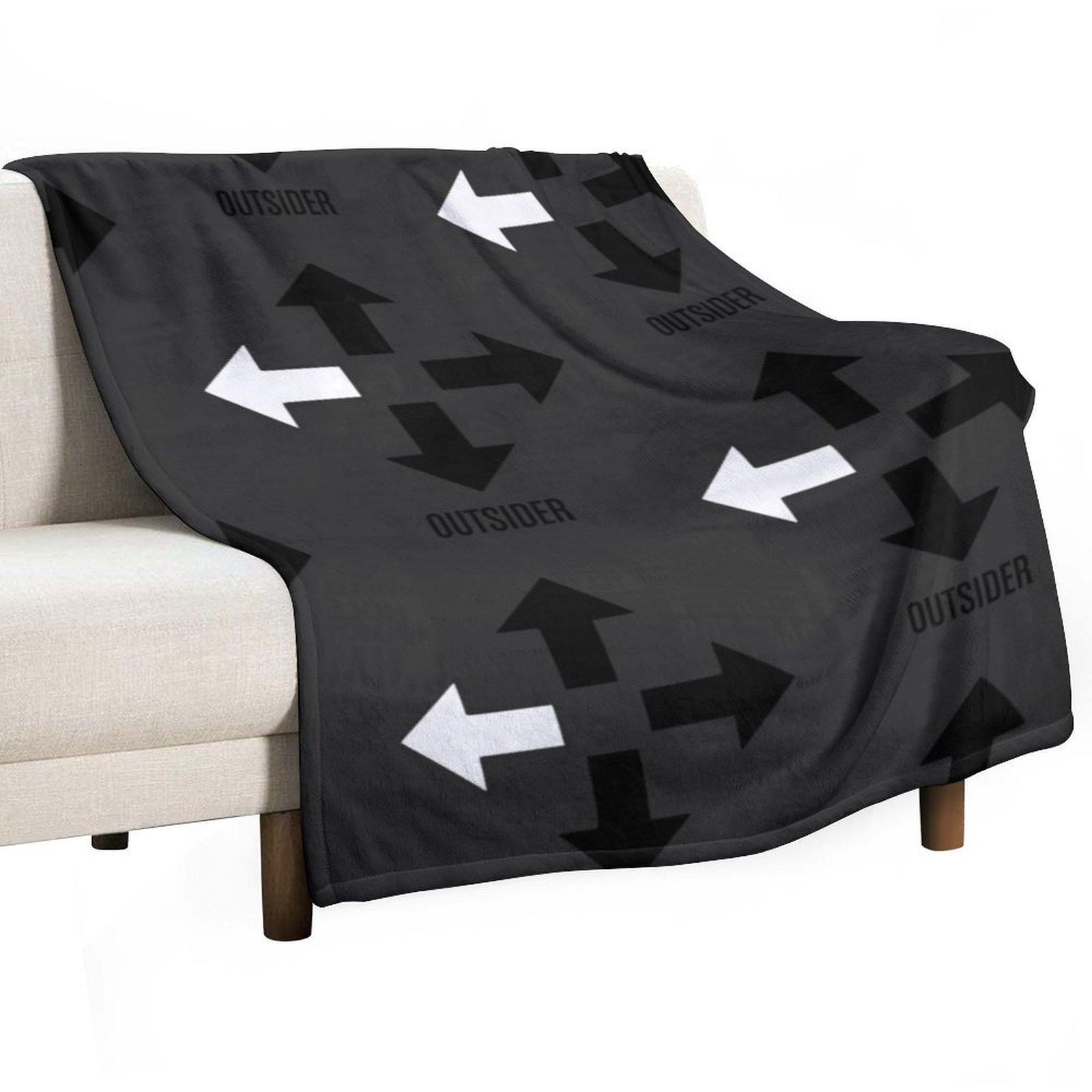 Плед Outsider Термопледы для путешествий Зимние кровати Постельное белье Модные детские одеяла 30x40in