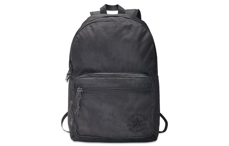 Converse GO 2 Polyester Backpack Unisex Black/Dark Gray 10021423001