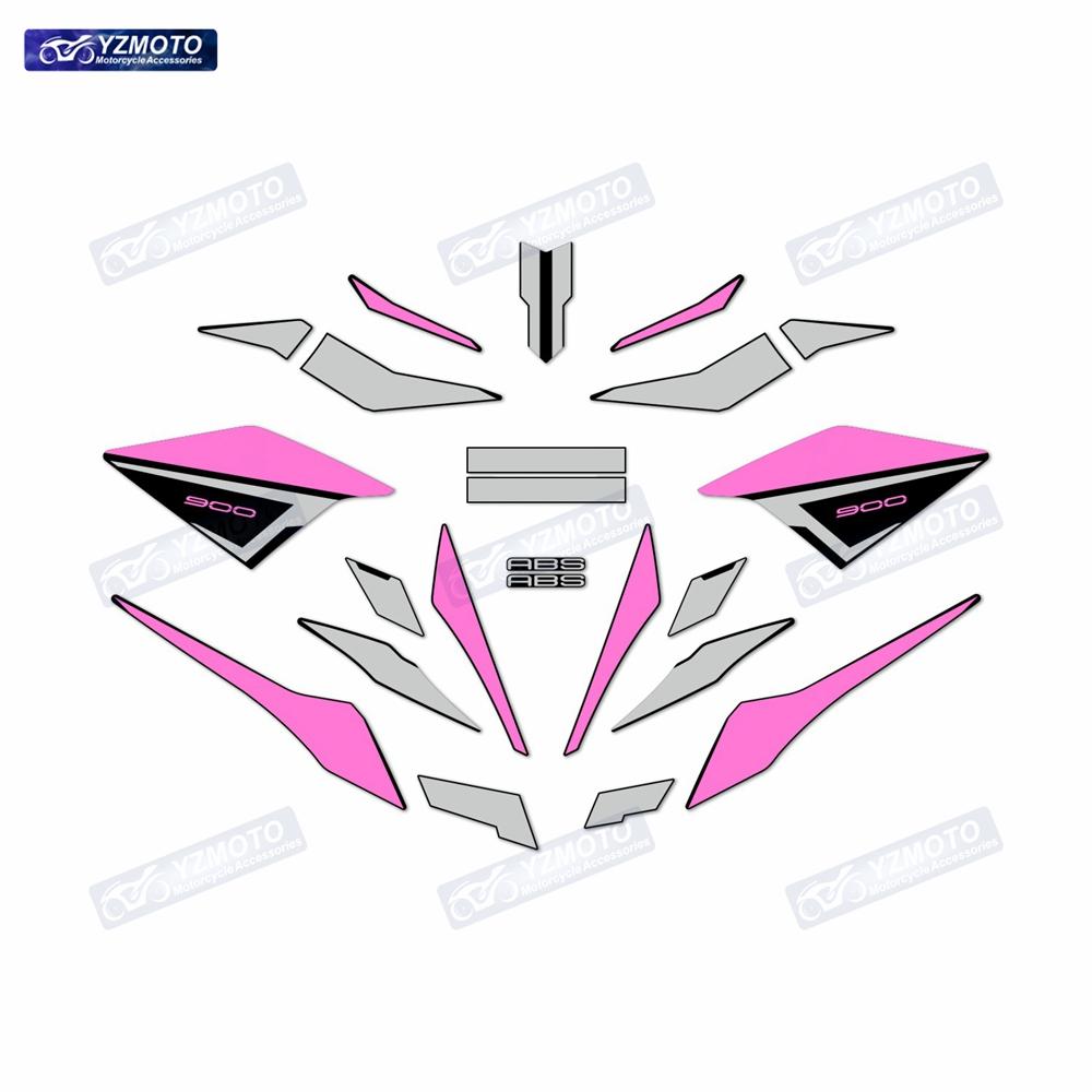 For Z900 Z900SE Z900F ZR900F 2021 2022 2023 2024 Motorcycle Full Set Fairing Sticker Motorbike Reflective Decal Stickers Kit