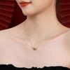 Elegant Fish Necklace Alloy Clavicle Chain Adjustable Length Neckchain For Women Fashion Jewelry Gift