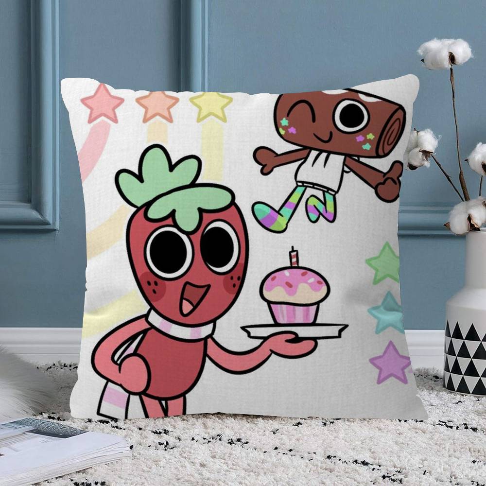 Game DDandys World Pillow Cover Sofa Cushion Cover Home Room Decoration Children Gift