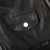 Motorcycle Style Jackets Natural Tanned Sheepskin Soft Genuine Leather Jacket Men Black Moto Biker Skin Coat Spring Autumn