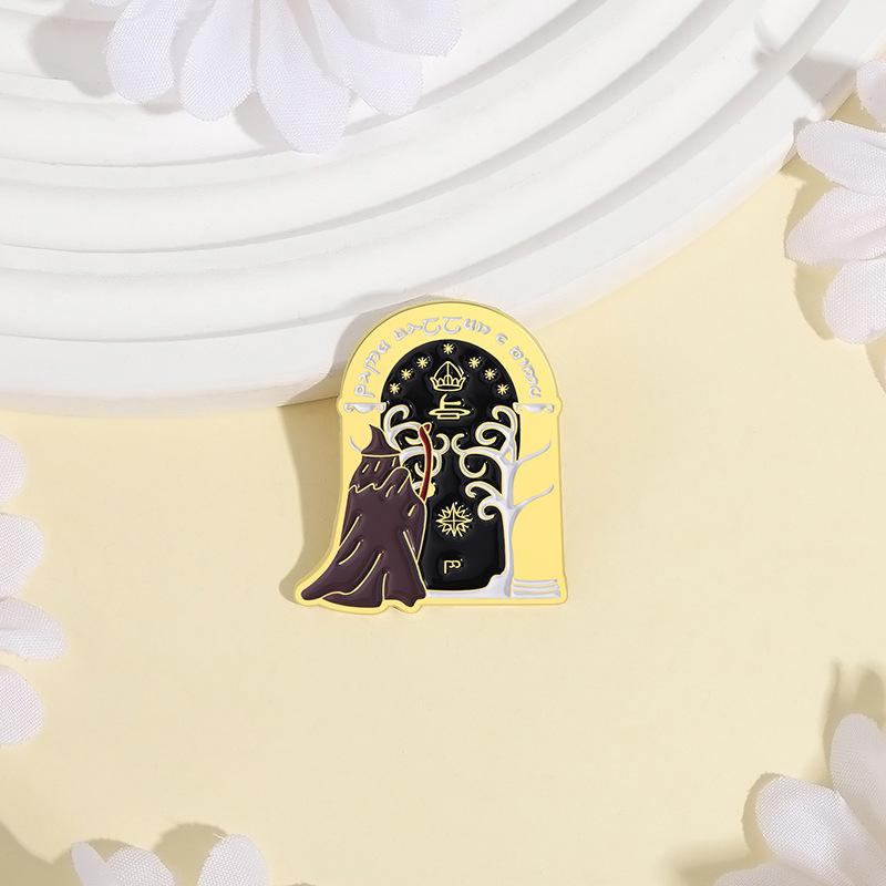 Movie-Related Enamel Pin Brooch Badge For Bags Jeans Hoodies Denim Lapel Pin Jewelry Kids Best Party Weddinggift