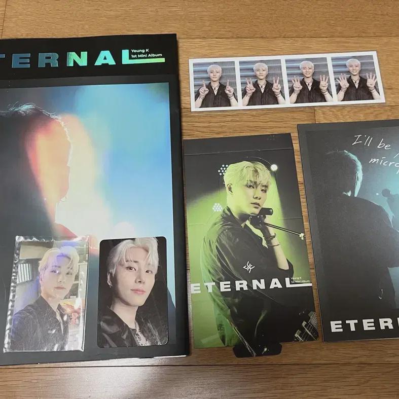 Day6 Young K Eternal Album, Photocard Components, Etc.