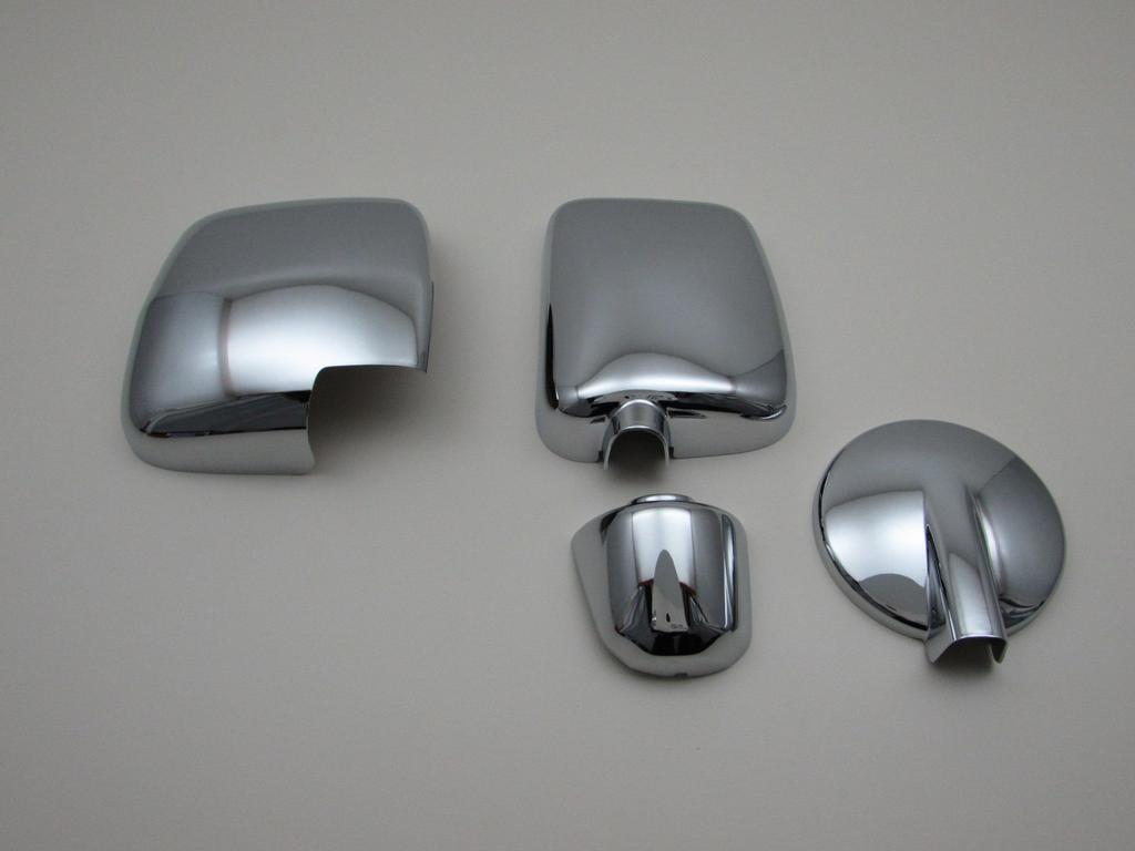 BRIGHTZ Hiace Van 200 Chrome Door Mirror Cover Type Type Type Type Type Type Type Type 27002 [MIR-SID-241] I, II, III, IV, 1, 2, 3, 4, Narrow,