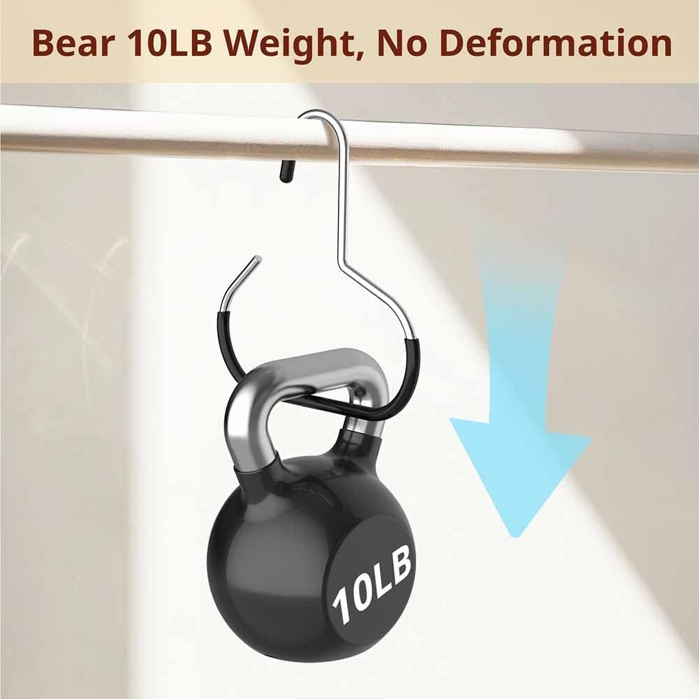 Durable Steel Hangers: Maximize Closet Space with Versatile Storage, Hat Organizer, Stainless Hat Hanger, Hats Rack Closet Organizers Clothes Storage