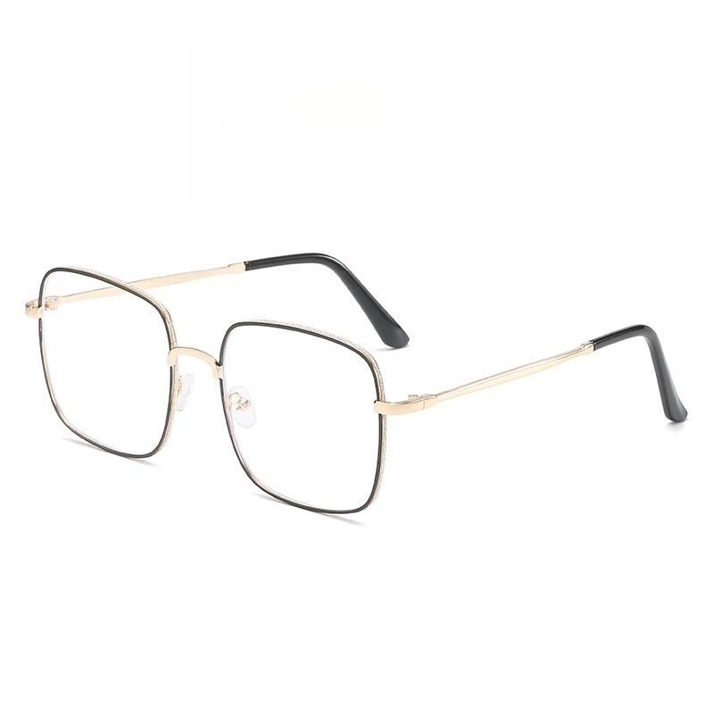 

Модные очки оверсайз от близорукости с защитой от синего света, унисекс, готовое изделие, универсальные, уличный стиль, фотоочки 0