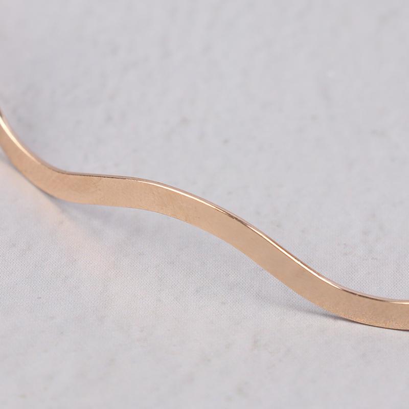 Γυναικείες Χρυσές Μεταλλικές Κυματιστές Μπάντες Μαλλιών Γεωμετρικές Λεπτές Στέκες Κομψό Κεφαλόδεσμο Για Καθημερινή Έξοδο Πάρτι