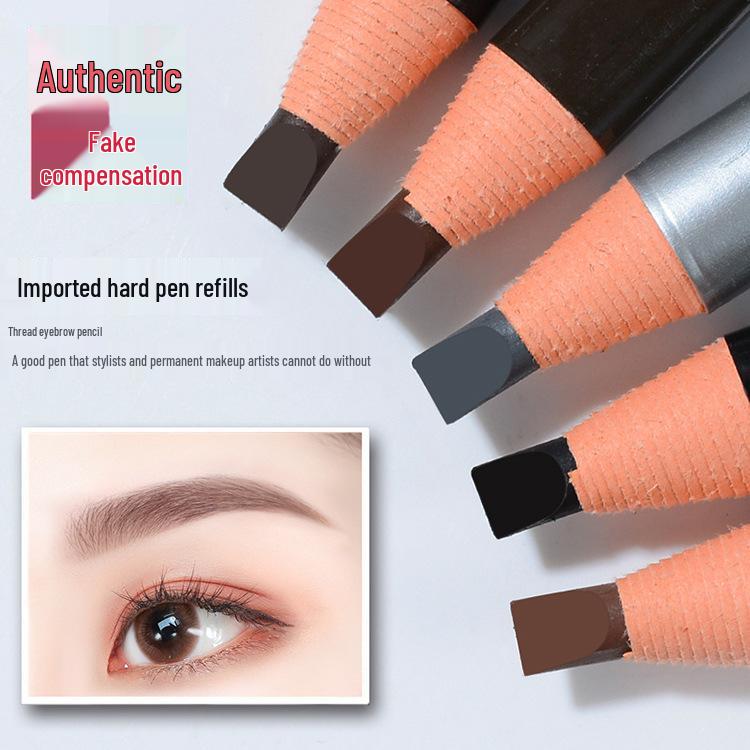 Microblading 1818 Waterproof Eyebrow Pencil – Tear-off Design, Long-lasting, Durable, Perfect for Photo Studio and Professional Training.