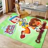 JoJo's Circus Office Carpet Soft Polyester Entrance Carpet Washable Non Slip Machine Washable Indoor