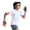 Boys' Moisture-Wicking Reflective Print Short Sleeve T-Shirt