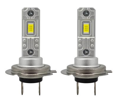 2 adet LED Ampul H7 9V-30V CANBUS 4500lm Güçlü Beyaz Off-Road